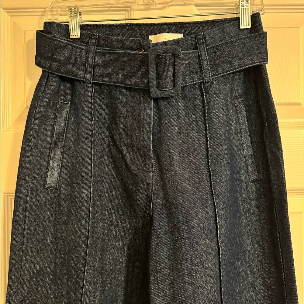 Sezane Belted Trousers